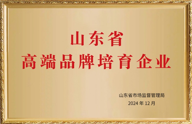 山東高端品牌培育企業(yè)