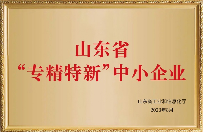 山東省&ldquo;專精特新&rdquo;中小企業(yè)